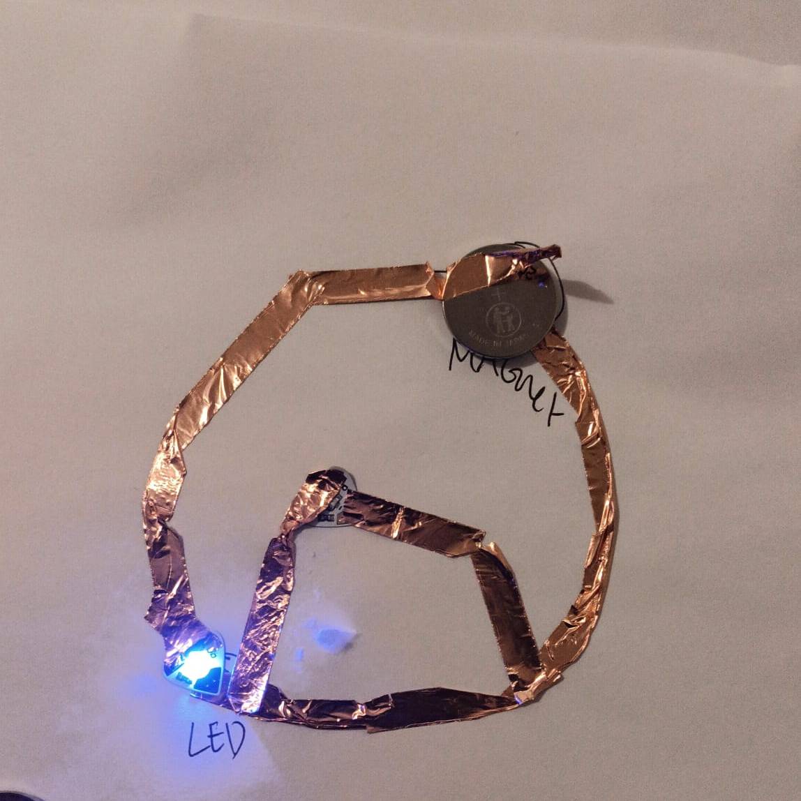 Close up of the circuit!