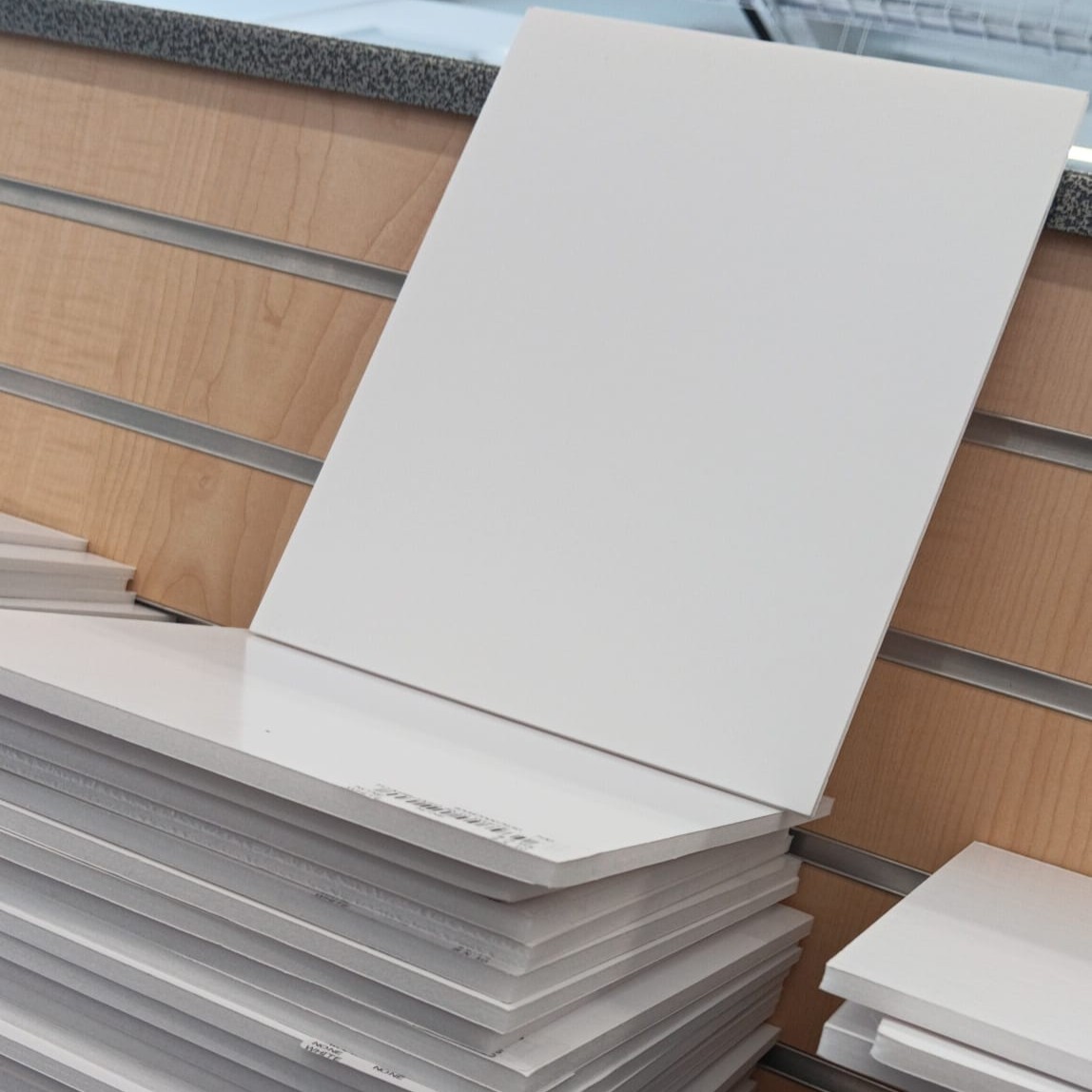 Thick Styrofoam:
Pressing the styrofoam created a high-pitched squeaking friction. The sound was sharp and sustained with pressure.