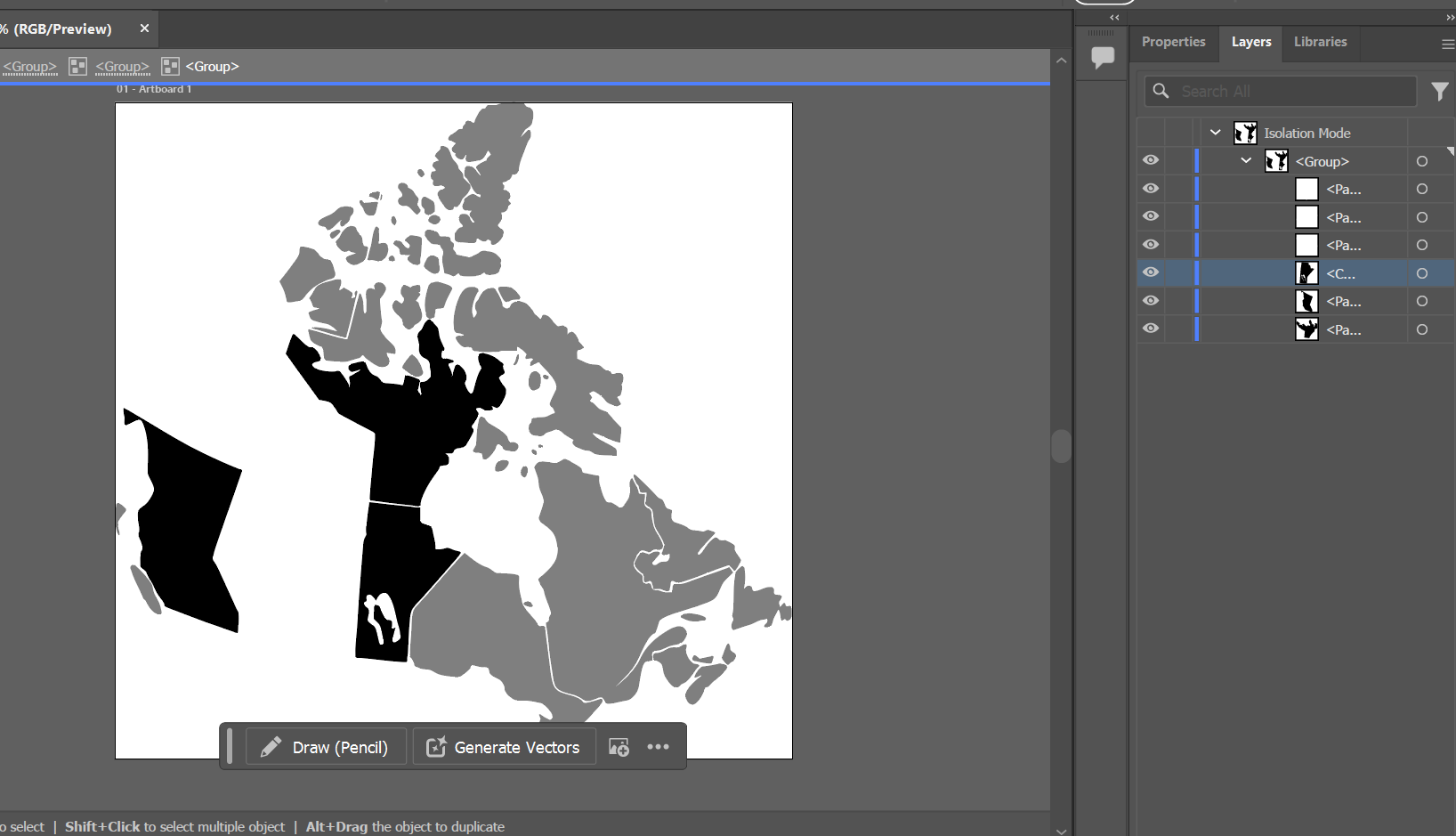 I followed the tutorials from class and used isolation mode.
