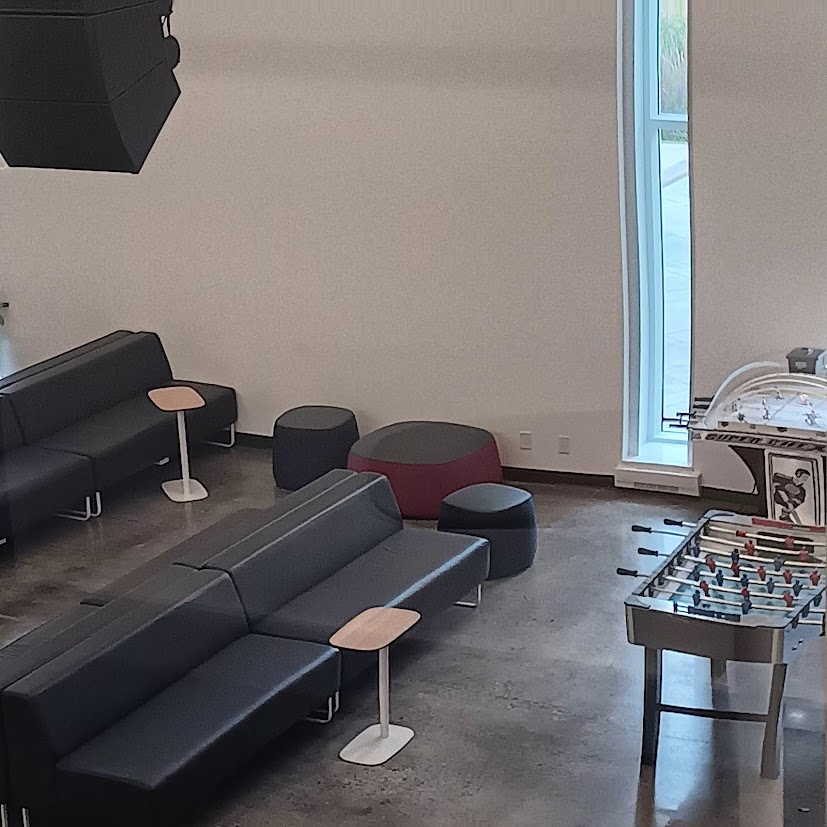 Image of the Marquee, it looked out of place and very cluttered. It was hard to walk in and feel like you had a comfotable amount of space.